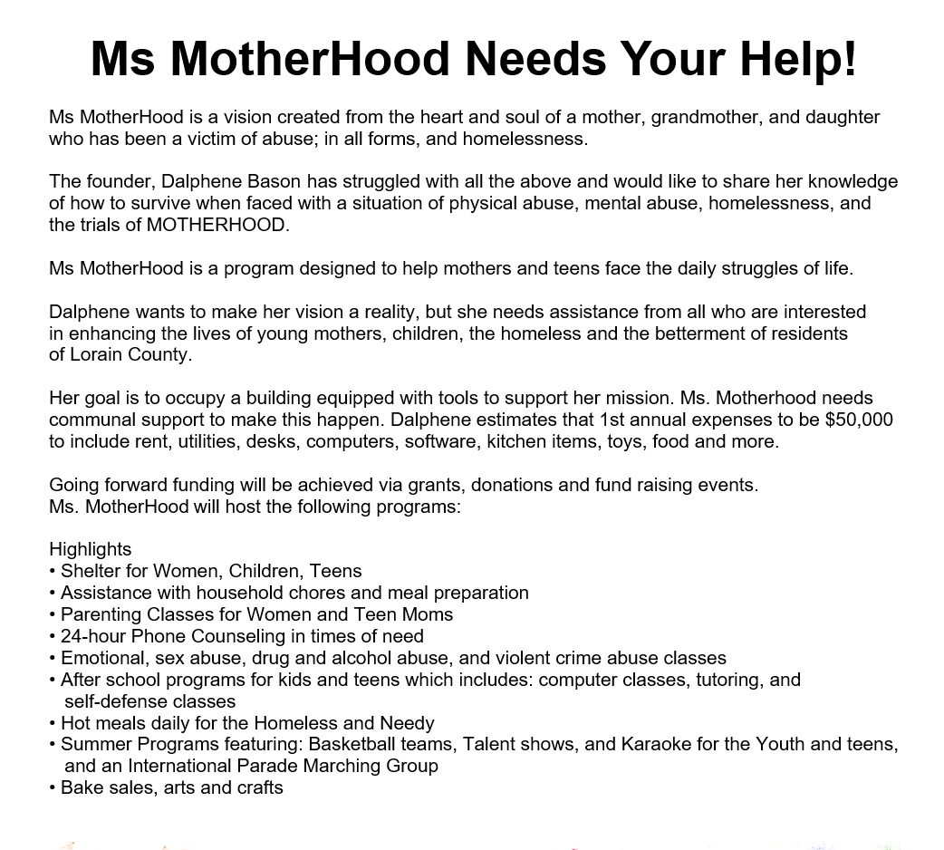 About Ms MotherHood